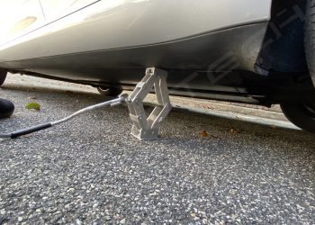 Lightweight Porsche Aluminum Car Jack for Tesla