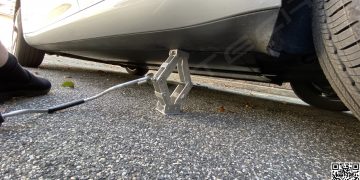 Lightweight Porsche Aluminum Car Jack for Tesla